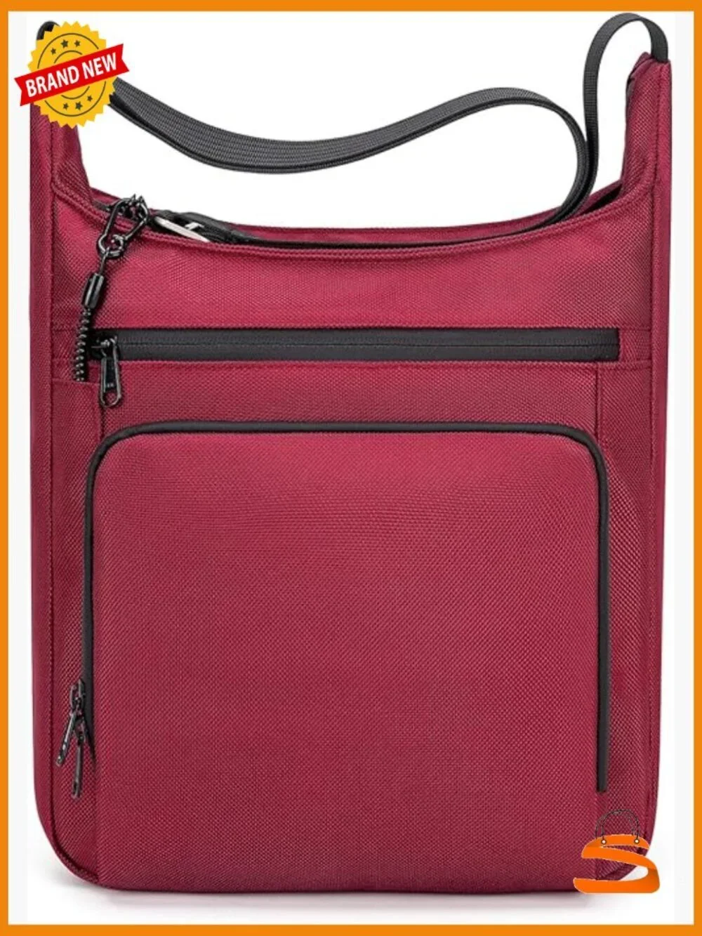 Anti Theft Sling Backpack Crossbody Shoulder Bag Travel Work